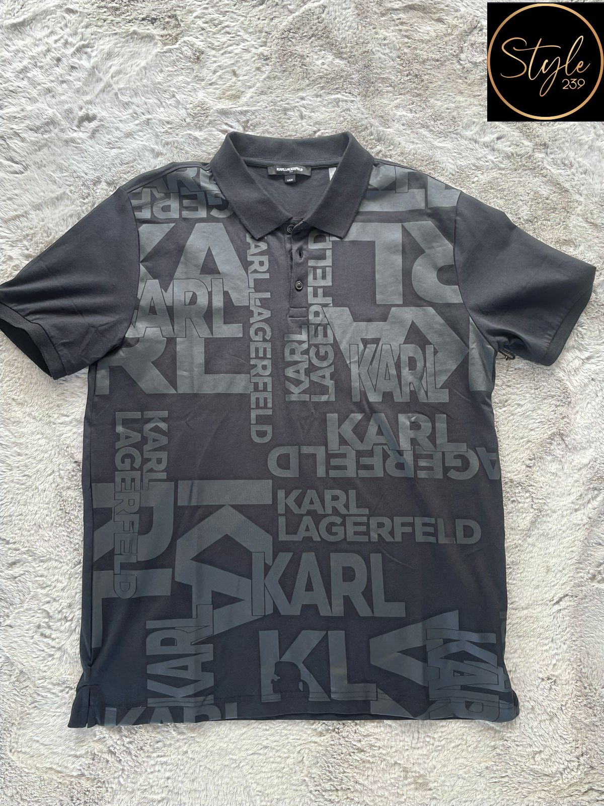 Camiseta karl largerfeld Negra