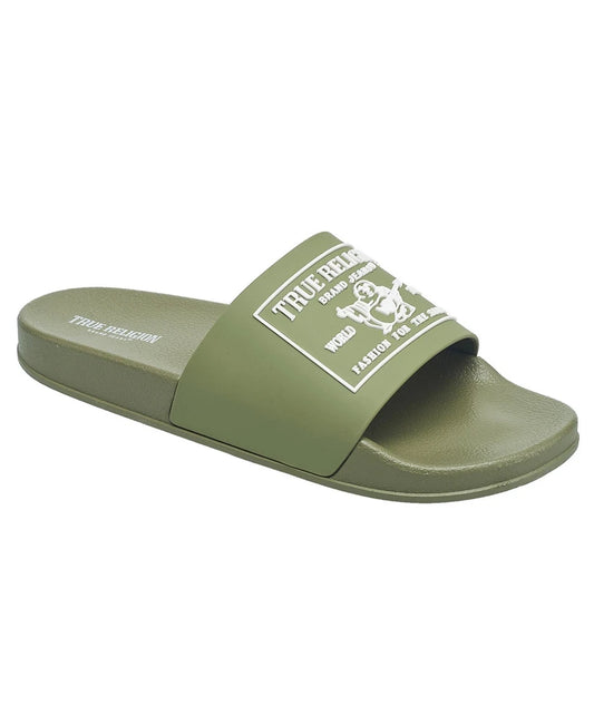 Chanclas verde oliva True Religion