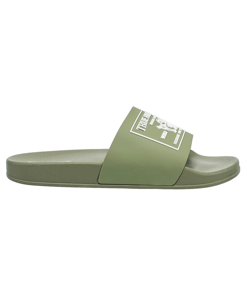 Chanclas verde oliva True Religion