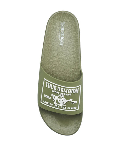 Chanclas verde oliva True Religion