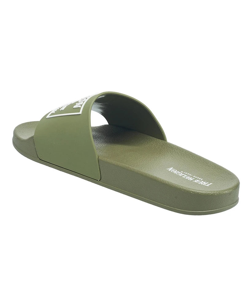 Chanclas verde oliva True Religion