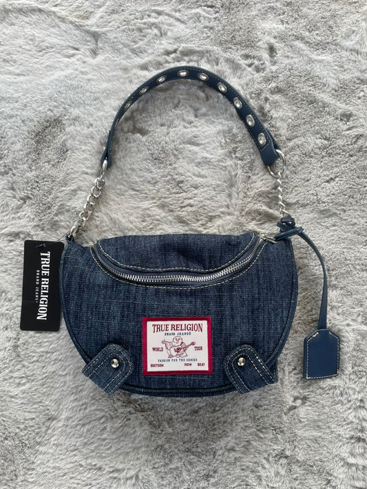 Bolso azul true Religion