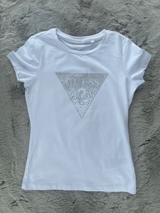Camiseta guess blanca
